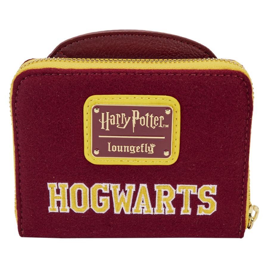 Pop Weasel - Image 3 of Harry Potter - Gryffindor Hogwarts Crest Varsity Jacket Zip Around Wallet - Loungefly - Bags, Wallets & Purses - Image - Pop Weasel