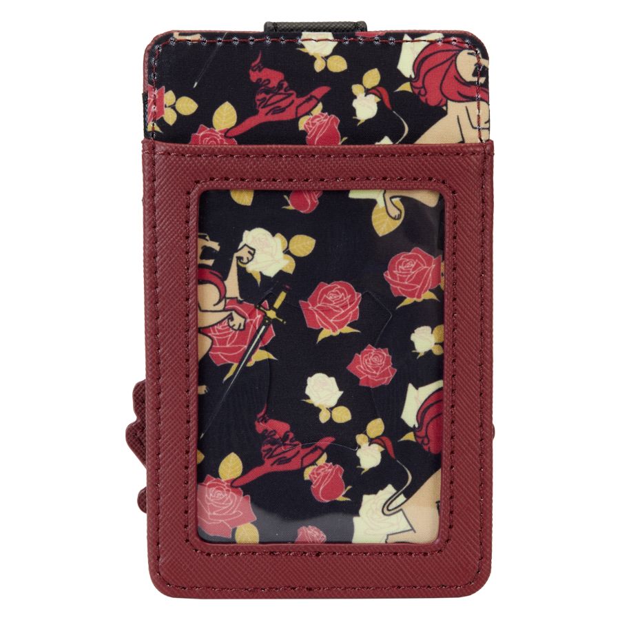 Pop Weasel - Image 3 of Harry Potter - Gryffindor House Floral Tattoo Cardholder - Loungefly - Bags, Wallets & Purses - Image - Pop Weasel