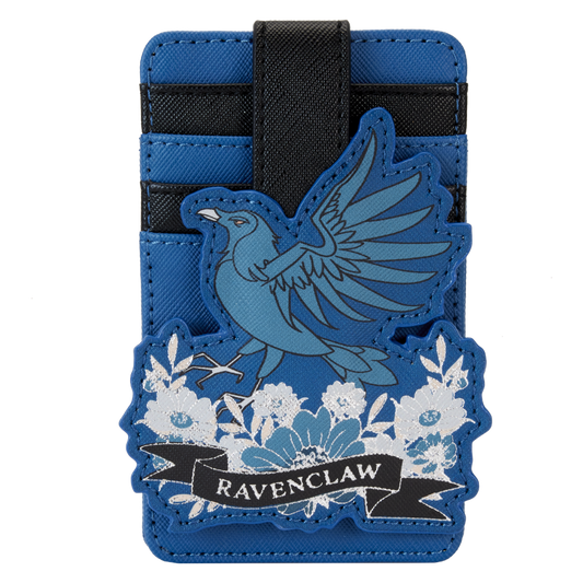 Pop Weasel Image of Harry Potter - Ravenclaw House Floral Tattoo Cardholder - Loungefly