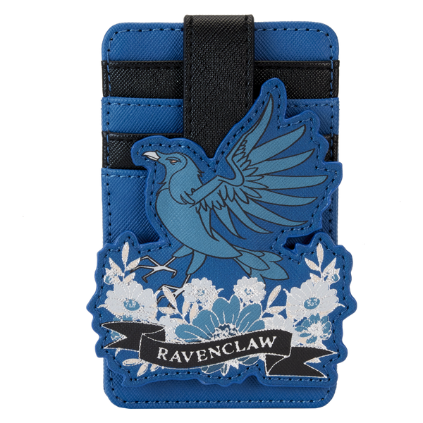 Pop Weasel Image of Harry Potter - Ravenclaw House Floral Tattoo Cardholder - Loungefly