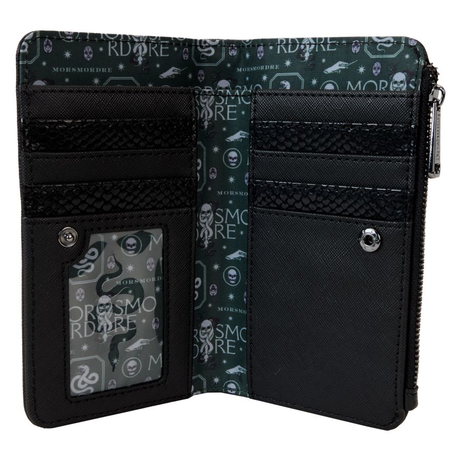 Image Pop Weasel - Image 4 of Harry Potter - Death Eater Mask Flap Wallet - Loungefly - Bags, Wallets & Purses - Image - Pop Weasel