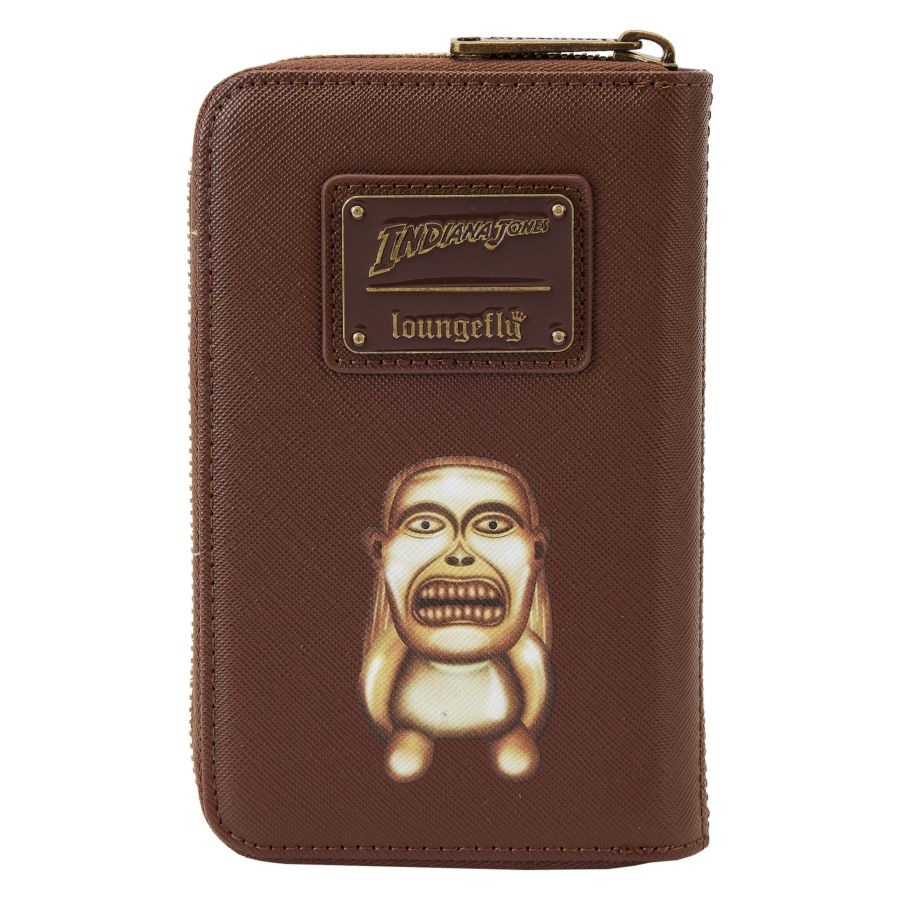 Pop Weasel - Image 3 of Indiana Jones: Raiders of the Lost Ark - Boulder Scene Zip Around Wallet - Loungefly - Bags, Wallets & Purses - Image - Pop Weasel