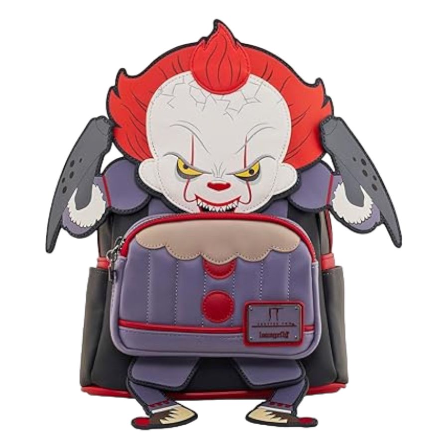 Pop Weasel - Image 2 of It (2017) - Pennywise US Exclusive Cosplay Mini Backpack [RS] - Loungefly - Bags, Wallets & Purses - Image - Pop Weasel