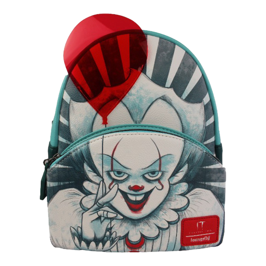 Pop Weasel Image of IT (2017) - Pennywise US Exclusive Mini Backpack [RS] - Loungefly