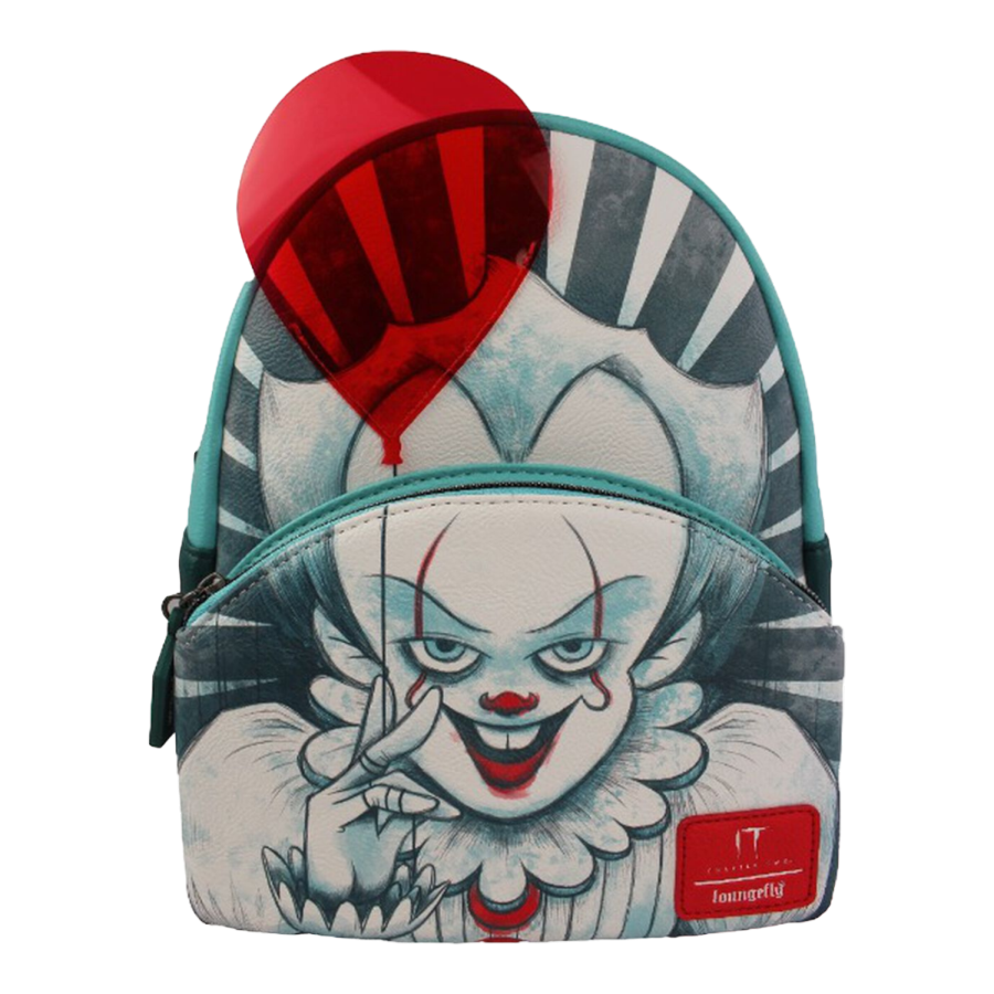 Pop Weasel Image of IT (2017) - Pennywise US Exclusive Mini Backpack [RS] - Loungefly - Bags, Wallets & Purses - Image - Pop Weasel