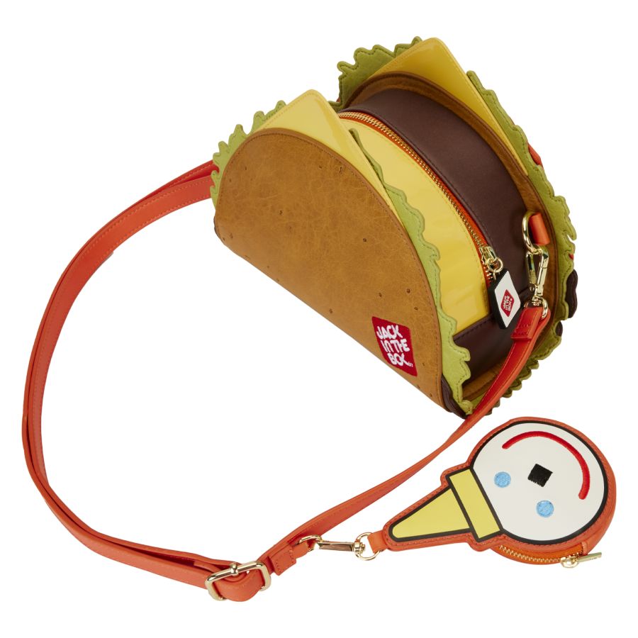 Pop Weasel - Image 4 of Jack In The Box - Late Night Taco Crossbody - Loungefly - Bags, Wallets & Purses - Image - Pop Weasel