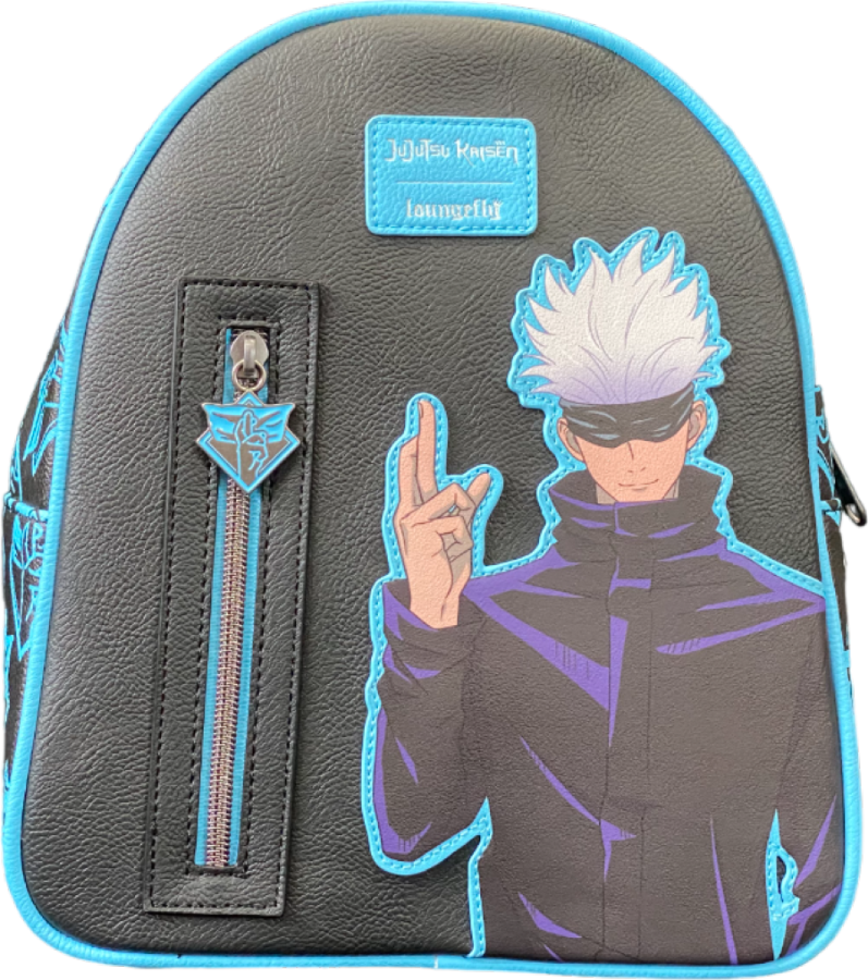 Pop Weasel Image of Jujutsu Kaisen - Gojo Character Mini Backpack - Loungefly - Bags, Wallets & Purses - Image - Pop Weasel