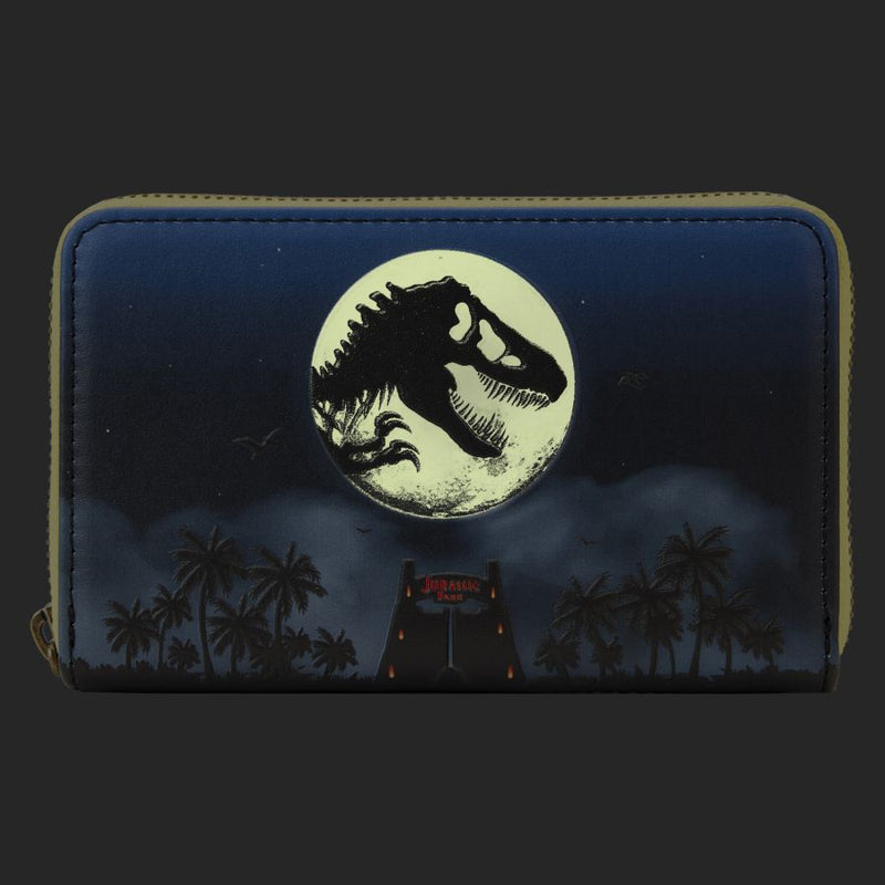 Pop Weasel - Image 2 of Jurassic Park - 30th Anniversary Dino Moon Zip Around Wallet - Loungefly