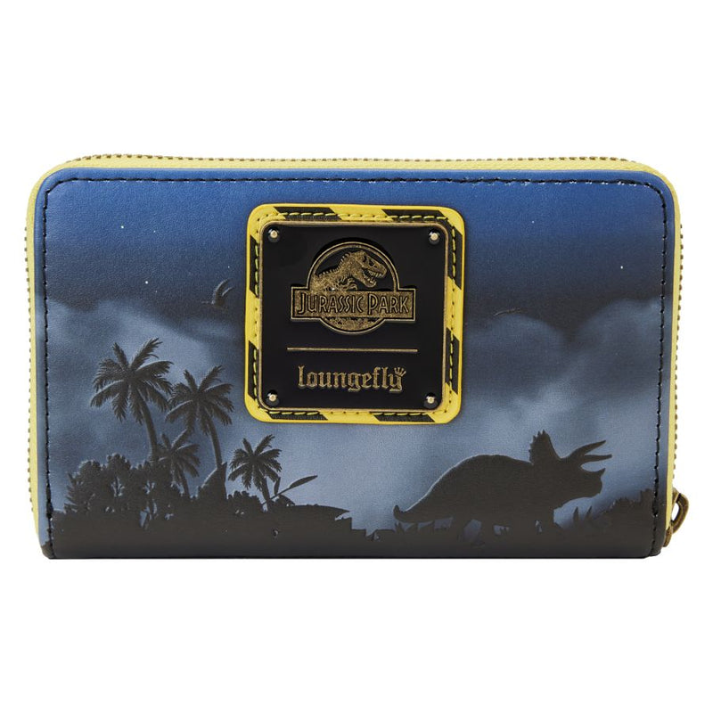 Pop Weasel - Image 4 of Jurassic Park - 30th Anniversary Dino Moon Zip Around Wallet - Loungefly