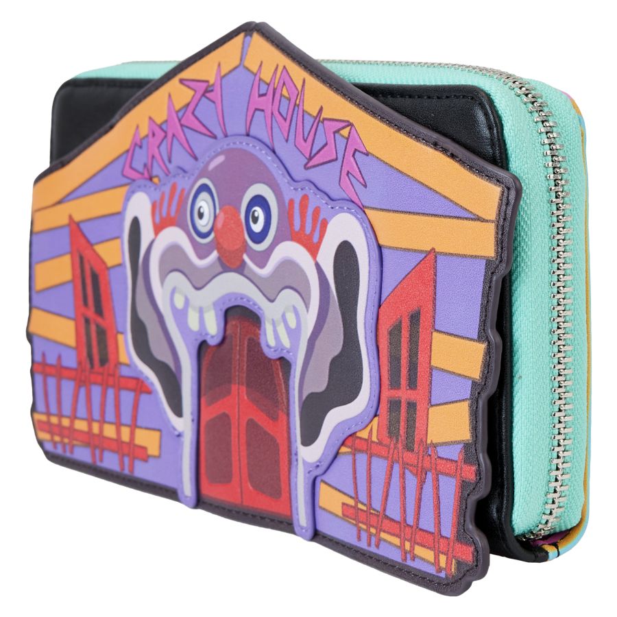 Pop Weasel - Image 2 of Killer Klowns - Zip Around Wrsitlet - Loungefly - Bags, Wallets & Purses - Image - Pop Weasel