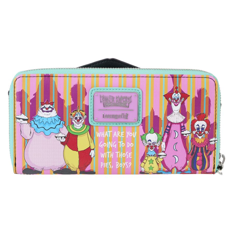 Pop Weasel - Image 3 of Killer Klowns - Zip Around Wrsitlet - Loungefly - Bags, Wallets & Purses - Image - Pop Weasel