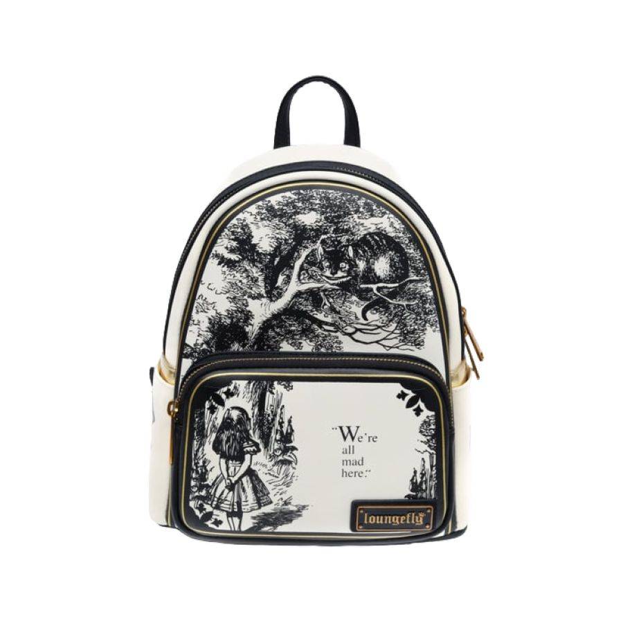 Pop Weasel Image of Alice in Wonderland - All Mad Here US Exclusive Mini Backpack - Loungefly - Bags, Wallets & Purses - Image - Pop Weasel