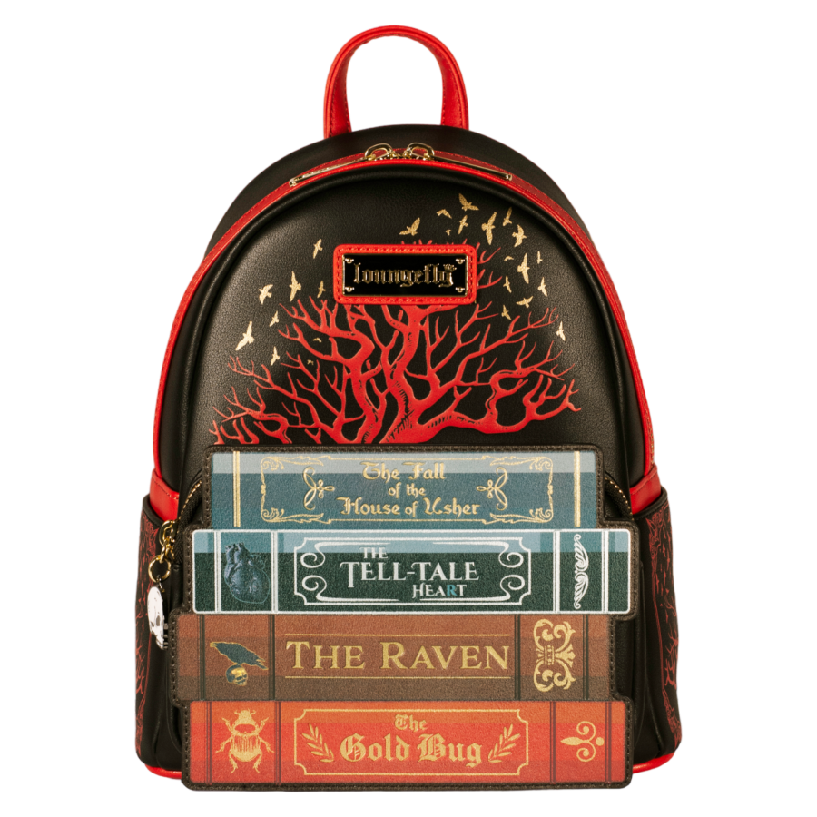 Pop Weasel Image of Edgar Allan Poe - Literary Horror Backpack [RS] - Loungefly - Bags, Wallets & Purses - Image - Pop Weasel