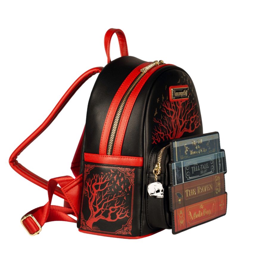 Pop Weasel - Image 2 of Edgar Allan Poe - Literary Horror Backpack [RS] - Loungefly - Bags, Wallets & Purses - Image - Pop Weasel