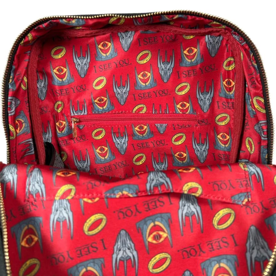 Pop Weasel - Image 5 of The Lord of the Rings - Sauron Canvas Mini Backpack [RS] - Loungefly - Bags, Wallets & Purses - Image - Pop Weasel