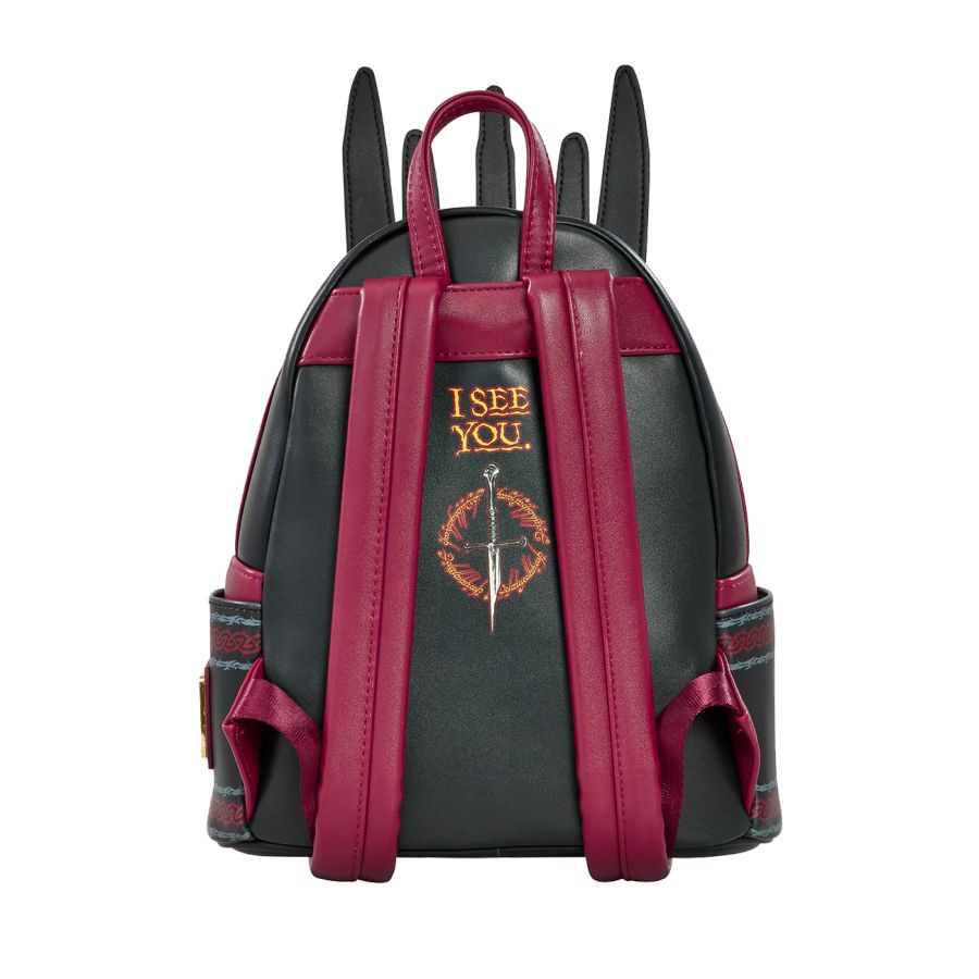 Pop Weasel - Image 4 of Lord of the Rings - Sauron US Exclusive Lenticular Mini Backpack [RS] - Loungefly - Bags, Wallets & Purses - Image - Pop Weasel