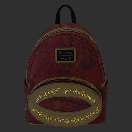 Image Pop Weasel - Image 2 of The Lord of the Rings - The One Ring Mini Backpack - Loungefly