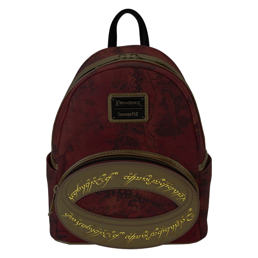 Image Pop Weasel - Image 3 of The Lord of the Rings - The One Ring Mini Backpack - Loungefly