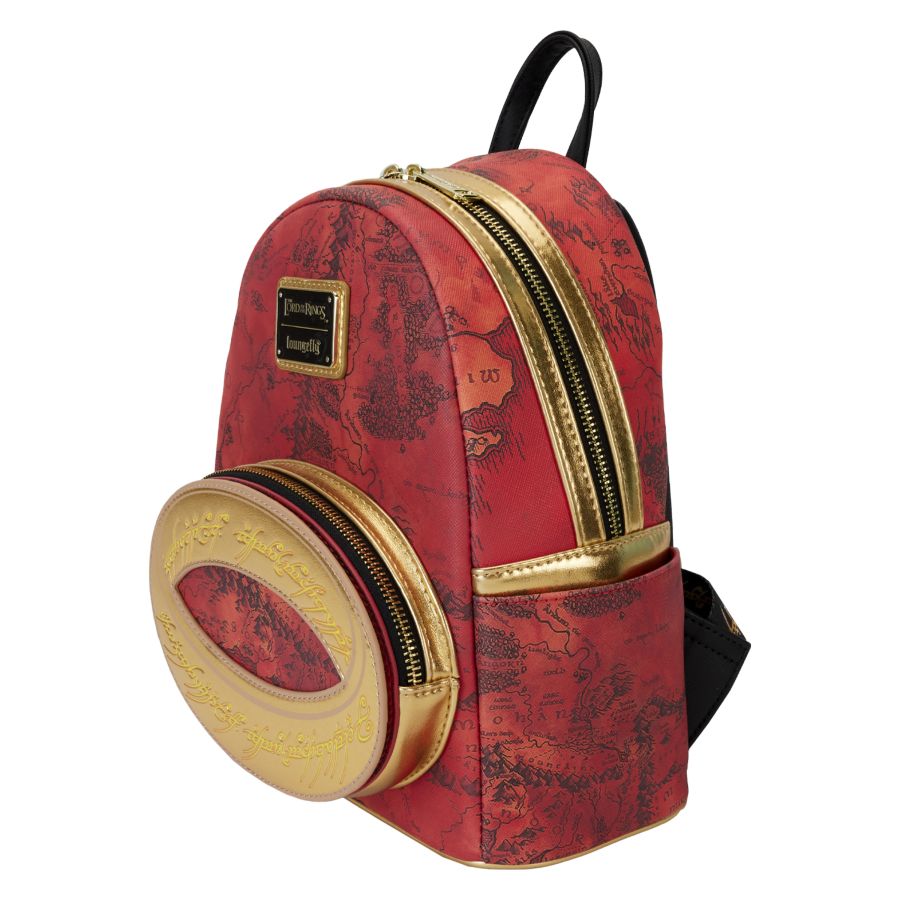 Image Pop Weasel - Image 4 of The Lord of the Rings - The One Ring Mini Backpack - Loungefly