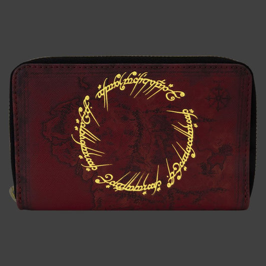 Image Pop Weasel - Image 2 of The Lord of the Rings - The One Ring Zip Around Wallet - Loungefly