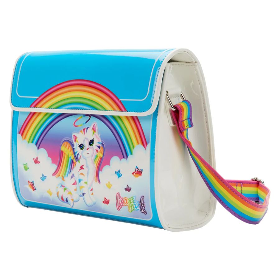 Pop Weasel - Image 3 of Lisa Frank - Angel Kitty Crossbody - Loungefly - Bags, Wallets & Purses - Image - Pop Weasel