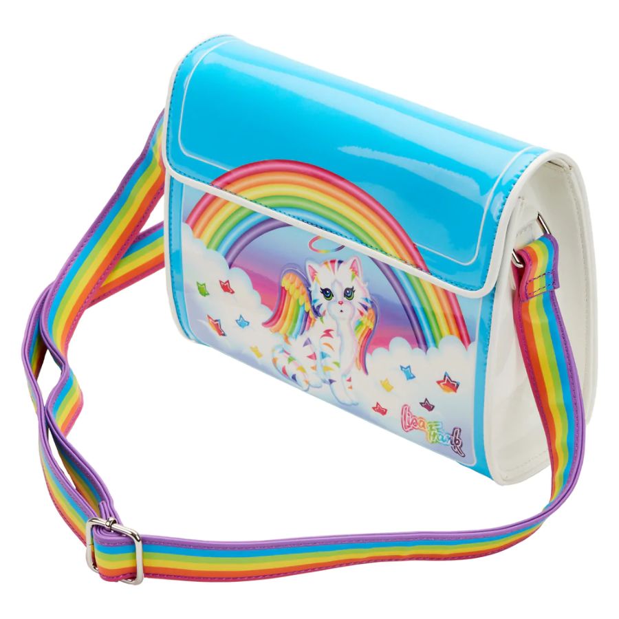 Pop Weasel - Image 4 of Lisa Frank - Angel Kitty Crossbody - Loungefly - Bags, Wallets & Purses - Image - Pop Weasel