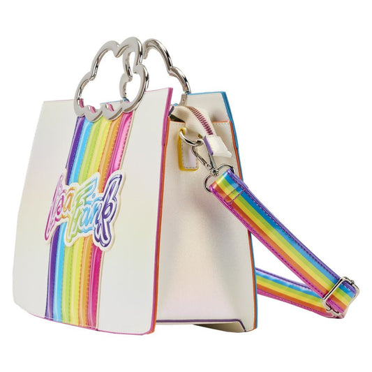 Pop Weasel - Image 2 of Lisa Frank - Rainbow Cloud Handle Crossbody - Loungefly