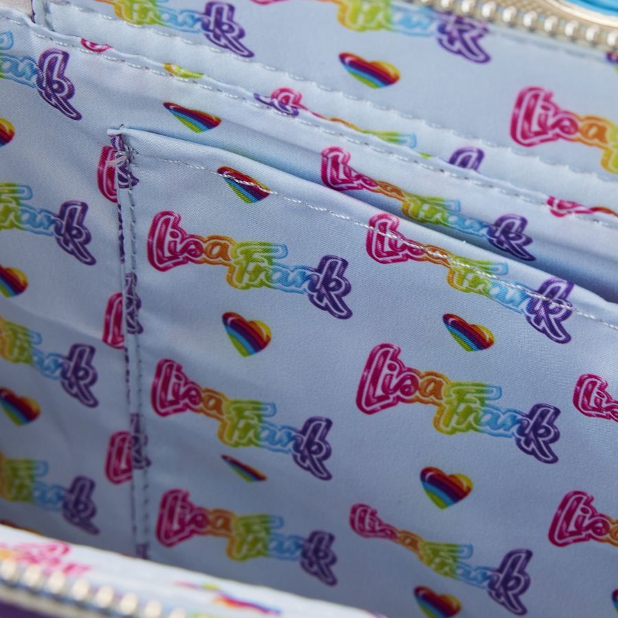 Pop Weasel - Image 5 of Lisa Frank - Rainbow Cloud Handle Crossbody - Loungefly - Bags, Wallets & Purses - Image - Pop Weasel