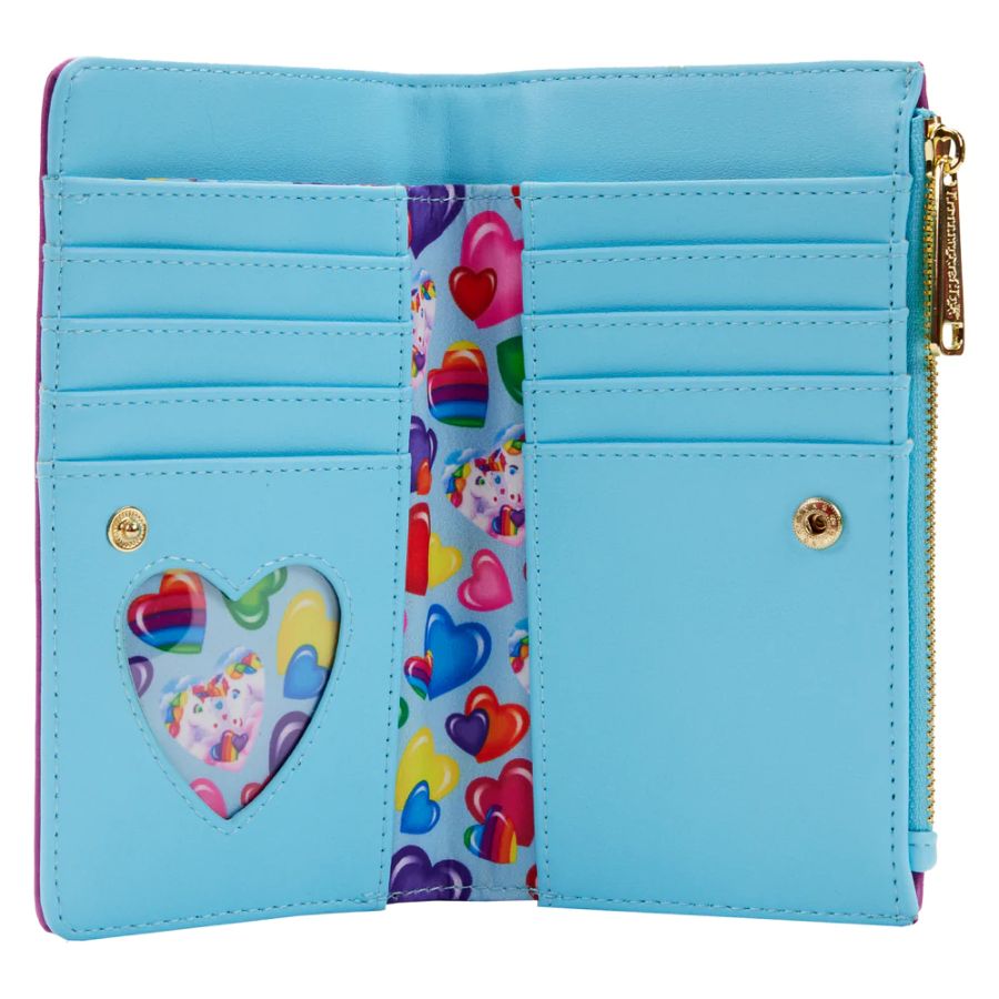 Pop Weasel - Image 5 of Lisa Frank - Unicorn Reflection Flap Purse - Loungefly