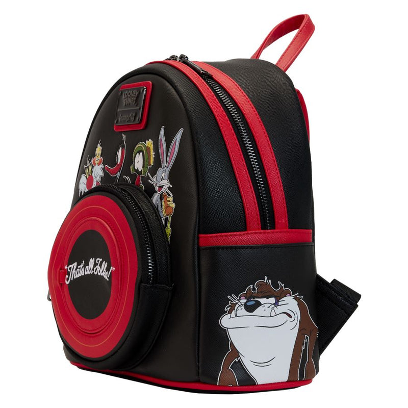 Pop Weasel - Image 3 of Looney Tunes - That's All Folks Mini Backpack - Loungefly