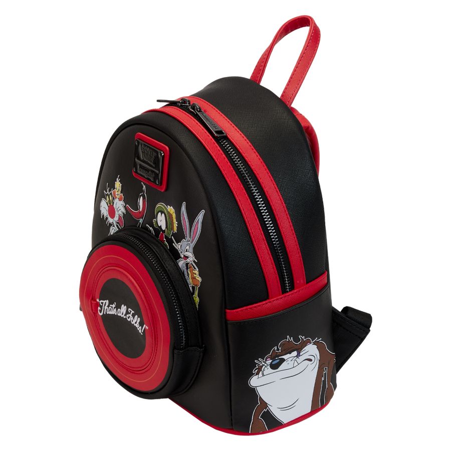 Pop Weasel - Image 4 of Looney Tunes - That's All Folks Mini Backpack - Loungefly - Bags, Wallets & Purses - Image - Pop Weasel