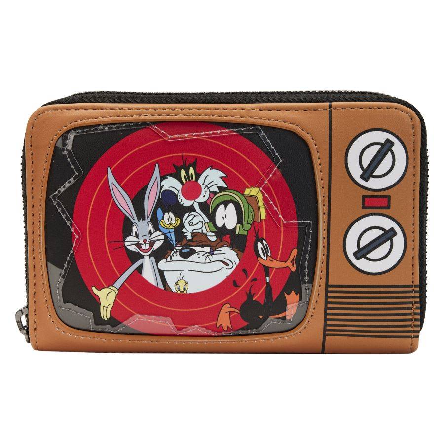 Pop Weasel Image of Looney Tunes - That's All Folks Zip Around Purse - Loungefly - Bags, Wallets & Purses - Image - Pop Weasel