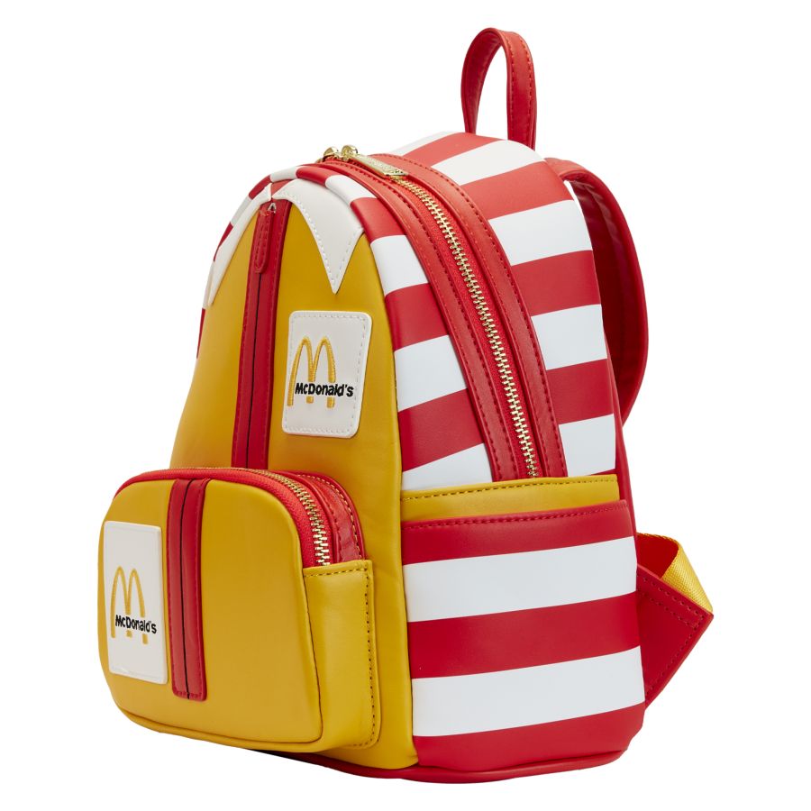 Pop Weasel - Image 2 of McDonald's - Ronald McDonald Cosplay Mini Backpack - Loungefly - Bags, Wallets & Purses - Image - Pop Weasel