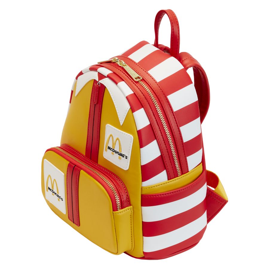 Pop Weasel - Image 3 of McDonald's - Ronald McDonald Cosplay Mini Backpack - Loungefly - Bags, Wallets & Purses - Image - Pop Weasel