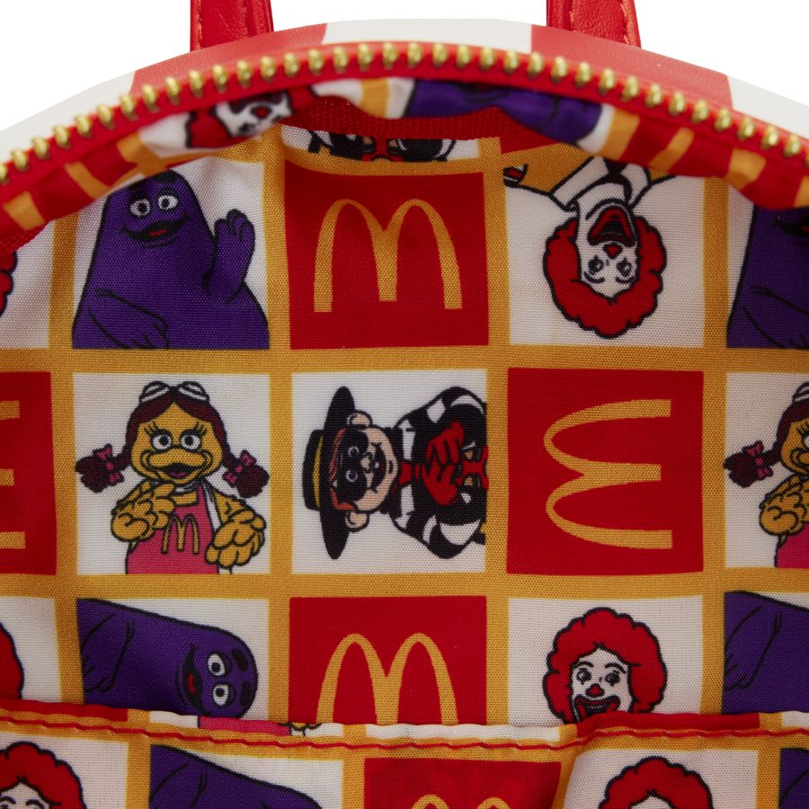 Pop Weasel - Image 6 of McDonald's - Ronald McDonald Cosplay Mini Backpack - Loungefly - Bags, Wallets & Purses - Image - Pop Weasel