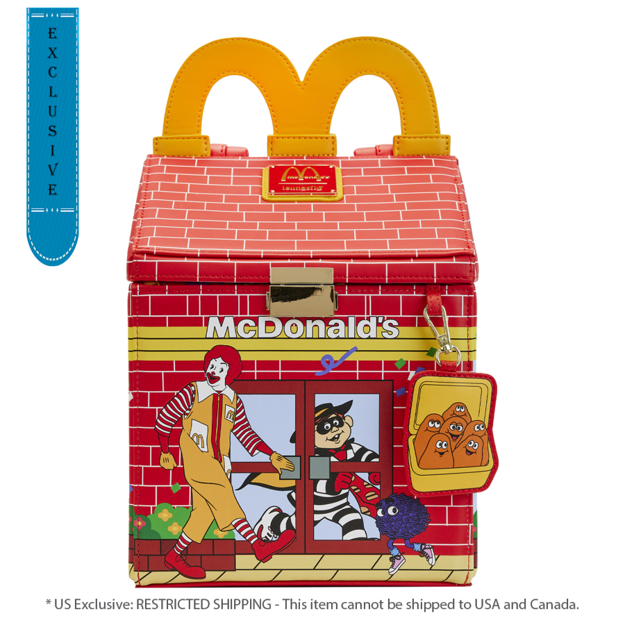 Pop Weasel Image of McDonald's - Happy Meal Mini Backpack - Loungefly - Bags, Wallets & Purses - Image - Pop Weasel