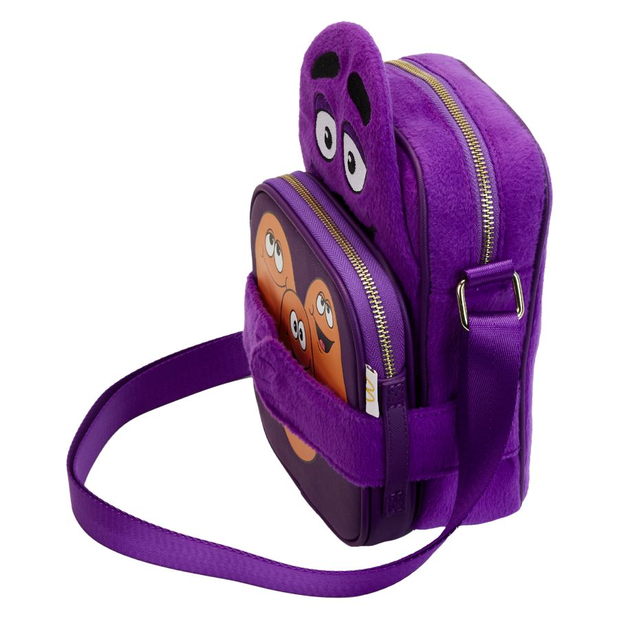 Pop Weasel - Image 3 of McDonald's - Grimace Cosplay Crossbuddies Bag - Loungefly