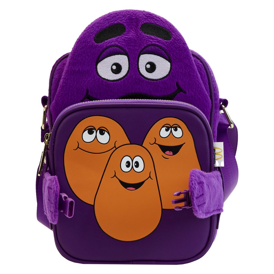 Pop Weasel - Image 5 of McDonald's - Grimace Cosplay Crossbuddies Bag - Loungefly