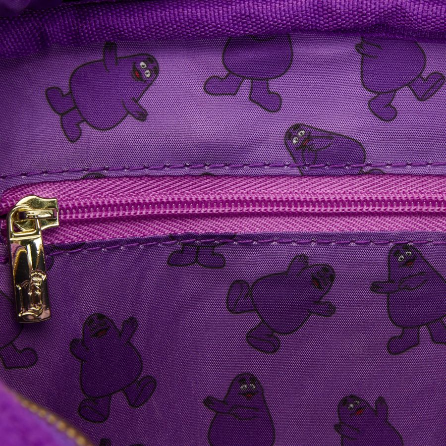 Pop Weasel - Image 7 of McDonald's - Grimace Cosplay Crossbuddies Bag - Loungefly