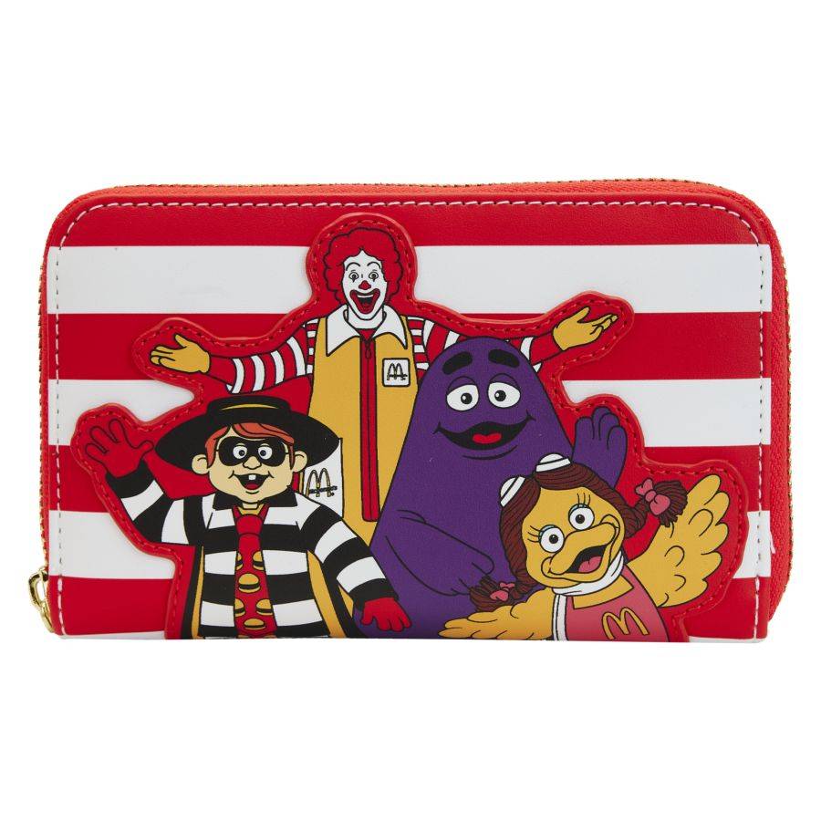 McDonald's - Ronald McDonald and Friends Zip Around Wallet - Loungefly - Bags, Wallets & Purses - Image - Pop Weasel