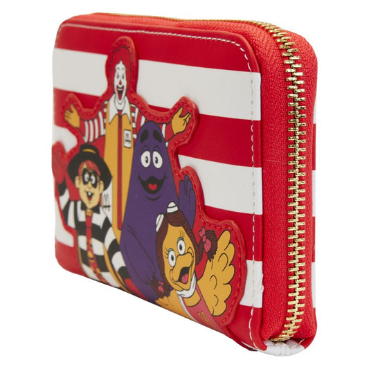 McDonald's - Ronald McDonald and Friends Zip Around Wallet - Loungefly