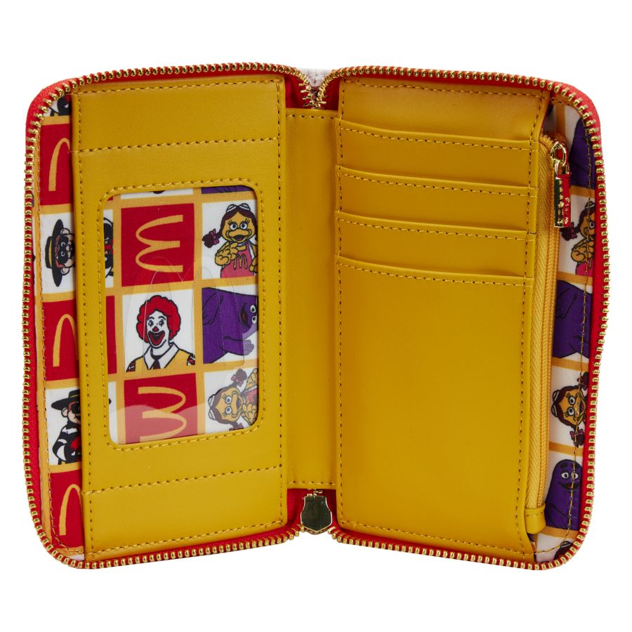 McDonald's - Ronald McDonald and Friends Zip Around Wallet - Loungefly - Bags, Wallets & Purses - Image - Pop Weasel