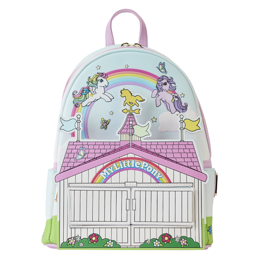 Pop Weasel Image of My Little Pony - 40th Anniversary Stable Mini Backpack - Loungefly