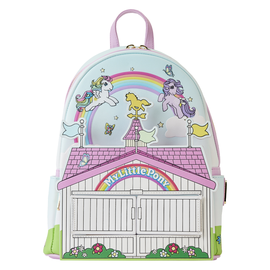 Pop Weasel Image of My Little Pony - 40th Anniversary Stable Mini Backpack - Loungefly - Bags, Wallets & Purses - Image - Pop Weasel