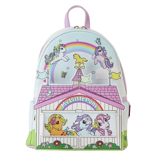 Pop Weasel - Image 2 of My Little Pony - 40th Anniversary Stable Mini Backpack - Loungefly