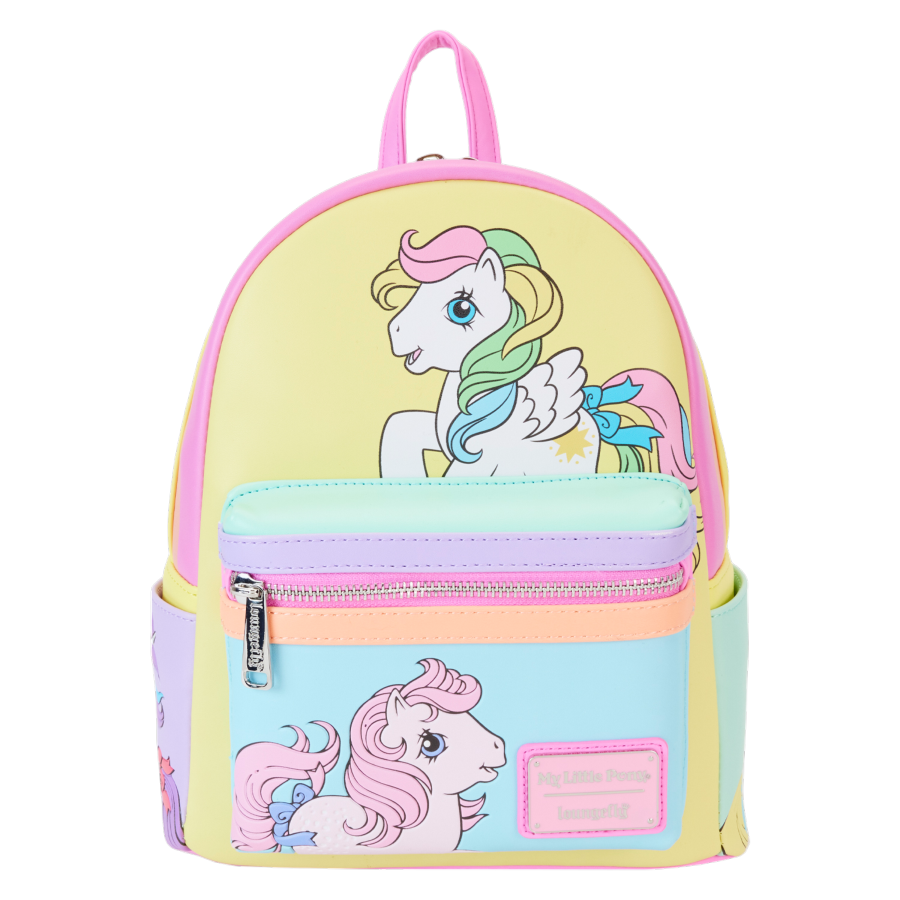 My Little Pony - Color Block Mini Backpack - Loungefly - Bags, Wallets & Purses - Image - Pop Weasel