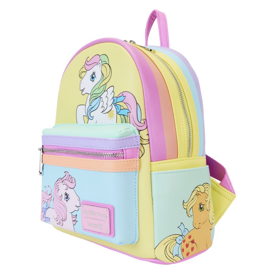 Image Pop Weasel - Image 2 of My Little Pony - Color Block Mini Backpack - Loungefly - Bags, Wallets & Purses - Image - Pop Weasel