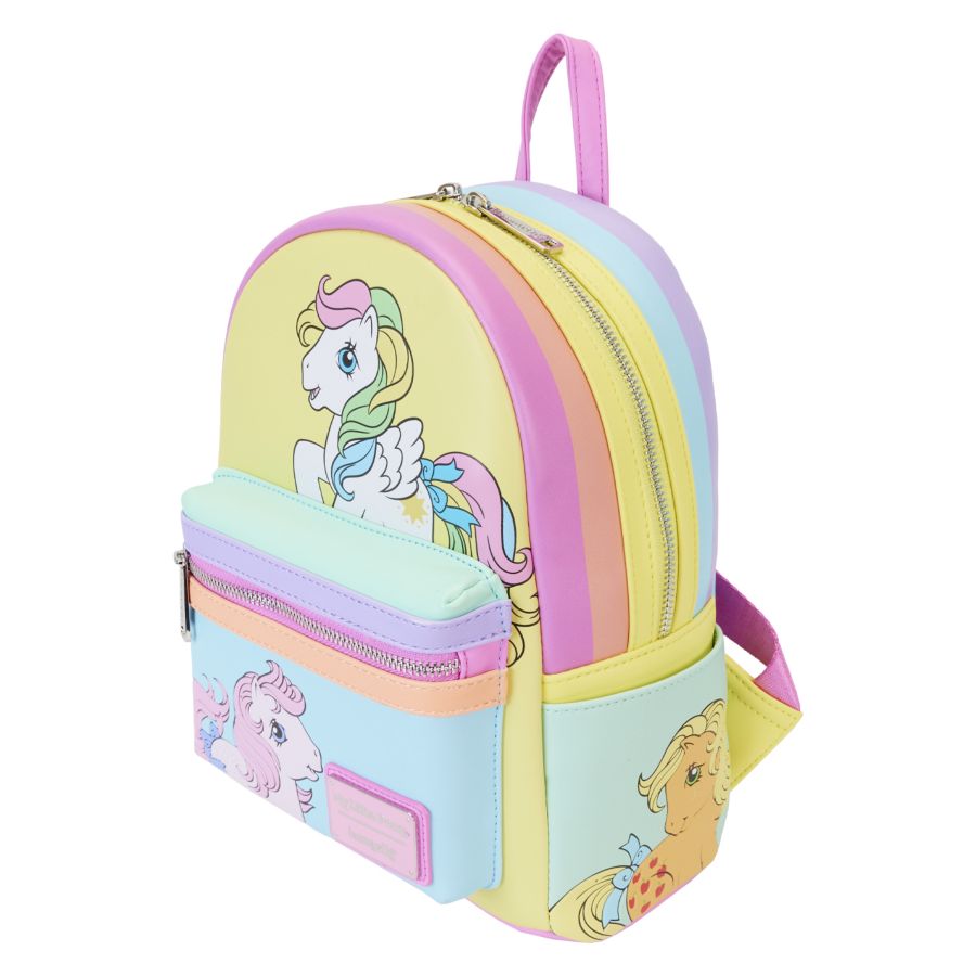 Image Pop Weasel - Image 3 of My Little Pony - Color Block Mini Backpack - Loungefly - Bags, Wallets & Purses - Image - Pop Weasel