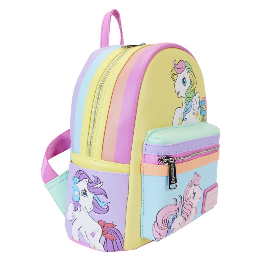 Image Pop Weasel - Image 4 of My Little Pony - Color Block Mini Backpack - Loungefly - Bags, Wallets & Purses - Image - Pop Weasel