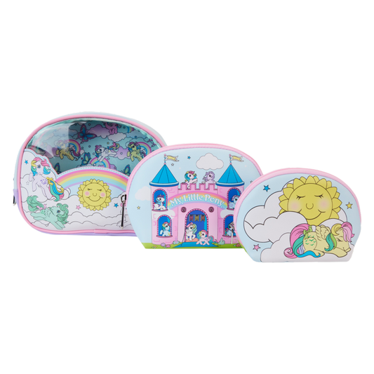 My Little Pony - 3-Piece Cosmetic Bag Set - Loungefly